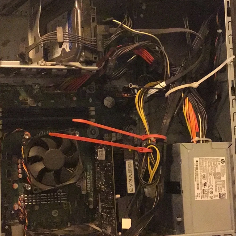 Old computer, and PC three bills and microphones they’re black and been usedonce